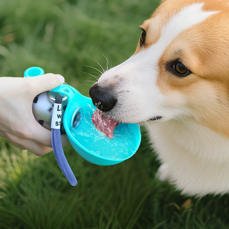 2 in 1 Portable Dog Water Bottle for Dogs