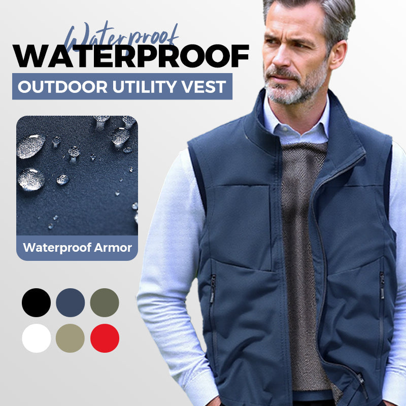Wasserdichte Outdoor-Funktionsweste für Herren