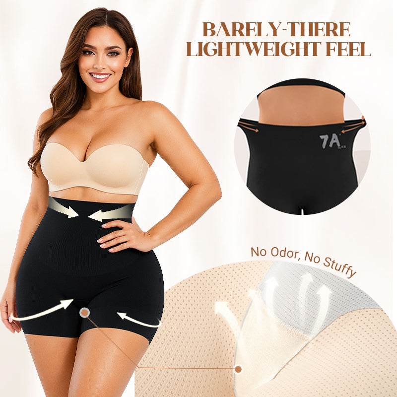 🔥Buy 1 Get 1 Free🔥Women's High-Waisted Ice Silk Tummy Control and Butt Lift Underwear