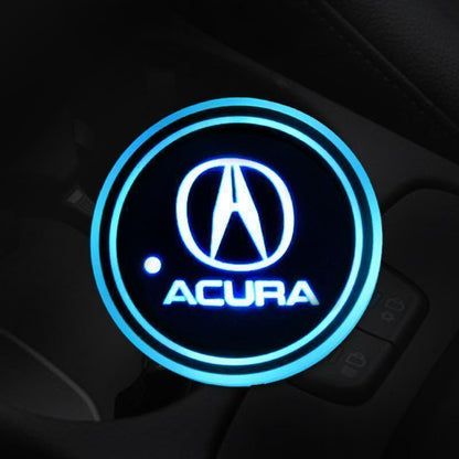 Hot Sale 🎁50% OFF 🎁7 Colors Led Car Logo Cup Lights up Holder(1 pair)