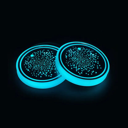 Hot Sale 🎁50% OFF 🎁7 Colors Led Car Logo Cup Lights up Holder(1 pair)