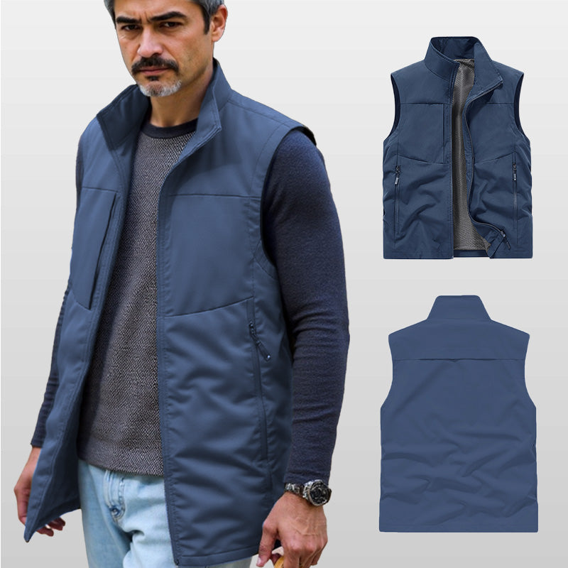 Wasserdichte Outdoor-Funktionsweste für Herren