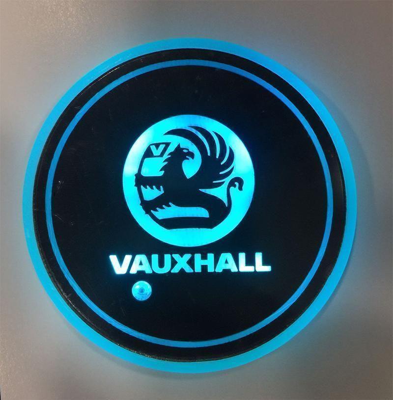 Heißer Sale 🎁50% RABATT 🎁7-farbige LED-Auto-Logo-Becherhalter mit Beleuchtung (1 Paar)