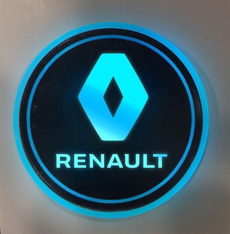 Heißer Sale 🎁50% RABATT 🎁7-farbige LED-Auto-Logo-Becherhalter mit Beleuchtung (1 Paar)