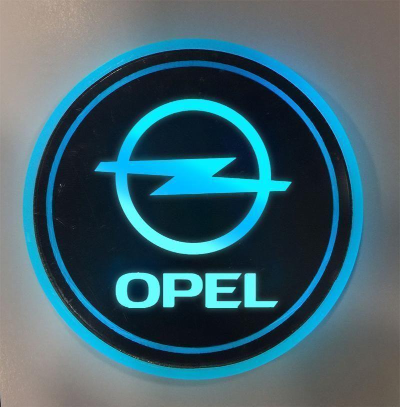 Heißer Sale 🎁50% RABATT 🎁7-farbige LED-Auto-Logo-Becherhalter mit Beleuchtung (1 Paar)
