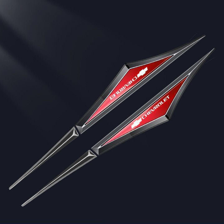 Kreative galvanisierte Auto-Aufkleber aus Metall✨2 Stück✨