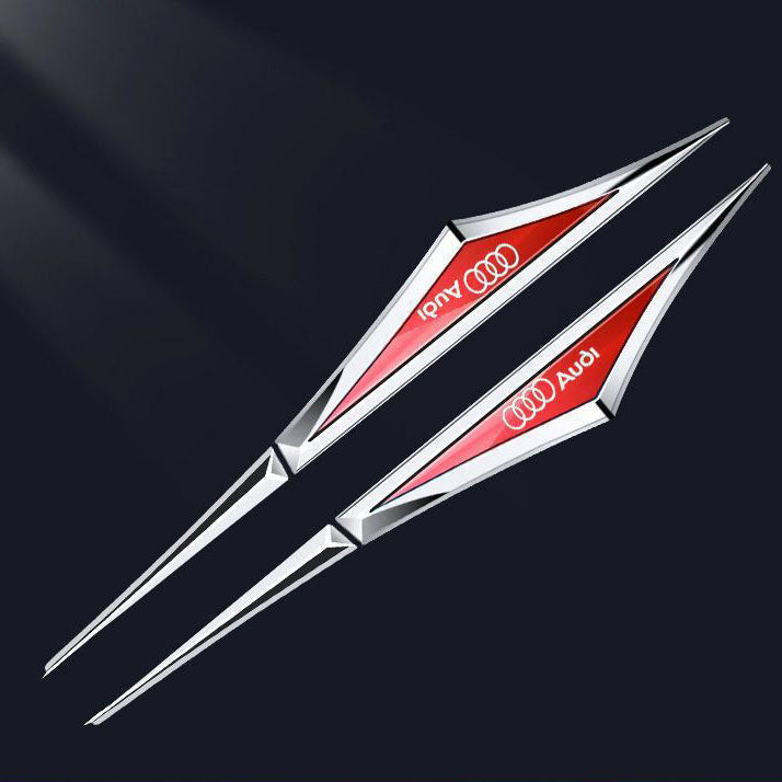 Kreative galvanisierte Auto-Aufkleber aus Metall✨2 Stück✨