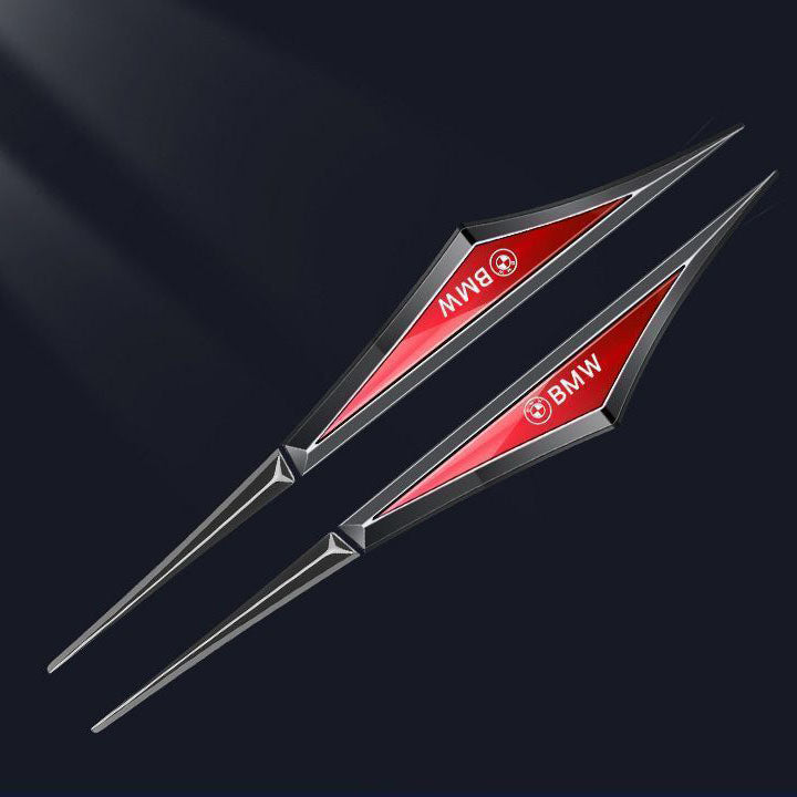 Kreative galvanisierte Auto-Aufkleber aus Metall✨2 Stück✨