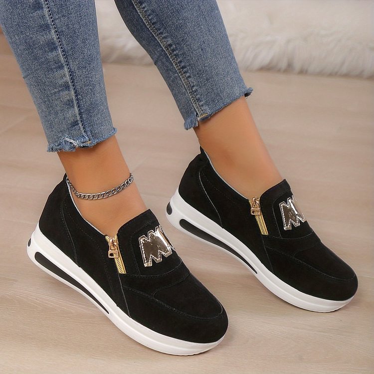 📢📢 53% RABATT !!!⏰ Lässige Damen-Plateau-Slipper👞