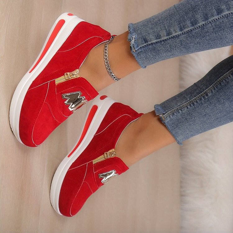 📢📢 53% RABATT !!!⏰ Lässige Damen-Plateau-Slipper👞