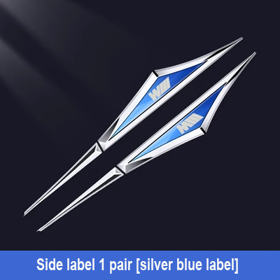 Kreative galvanisierte Auto-Aufkleber aus Metall✨2 Stück✨