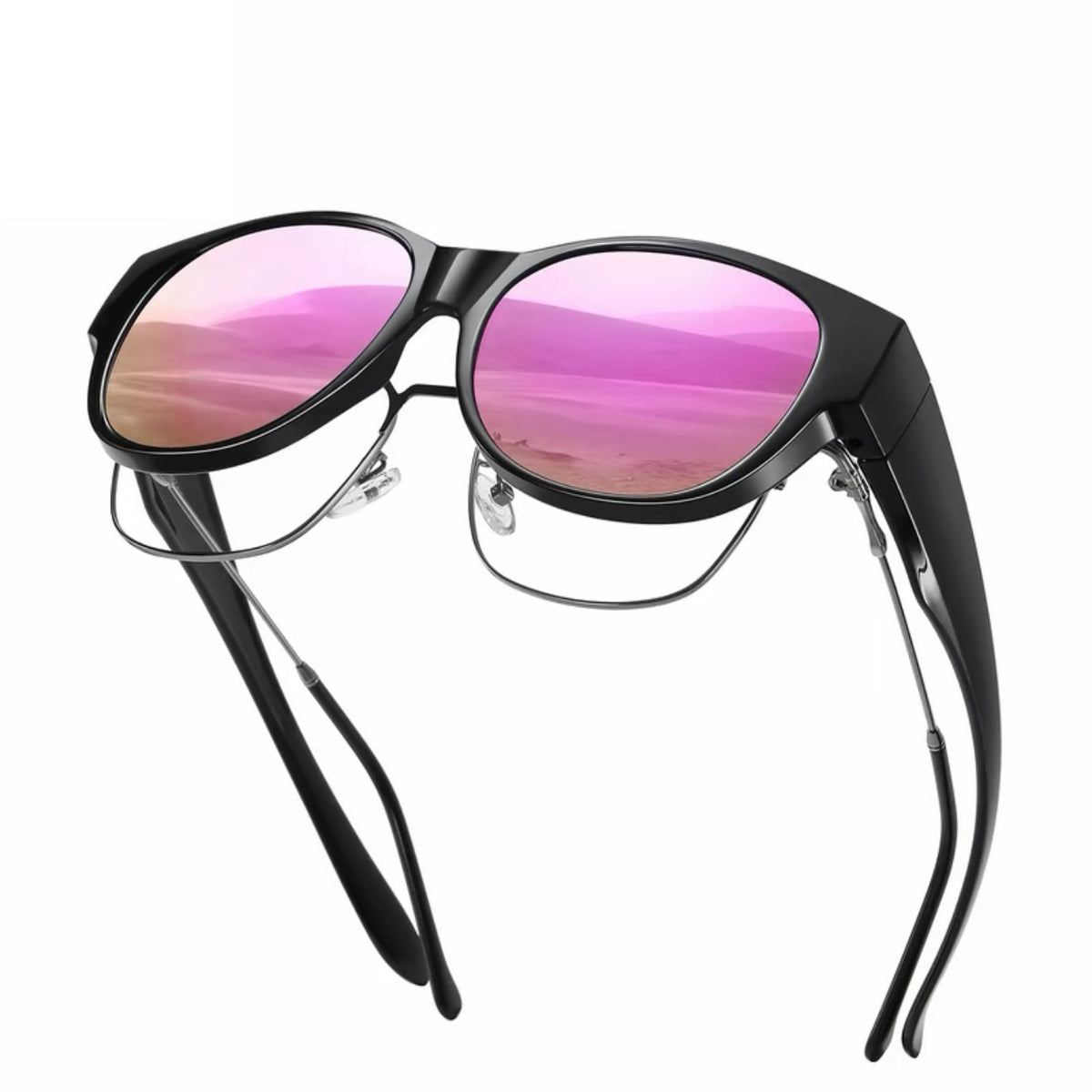 🕶️2025 Neue übergroße Cat-Eye-Sonnenbrille☀️Polarisiert, UV400-Schutz