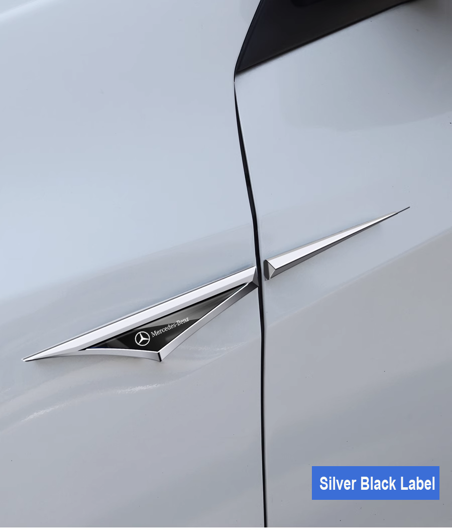 Kreative galvanisierte Auto-Aufkleber aus Metall✨2 Stück✨