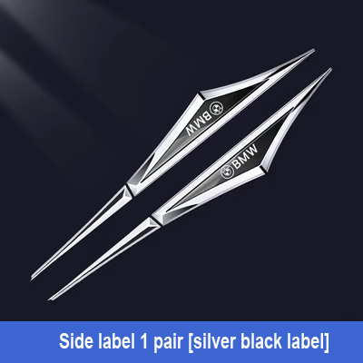 Kreative galvanisierte Auto-Aufkleber aus Metall✨2 Stück✨