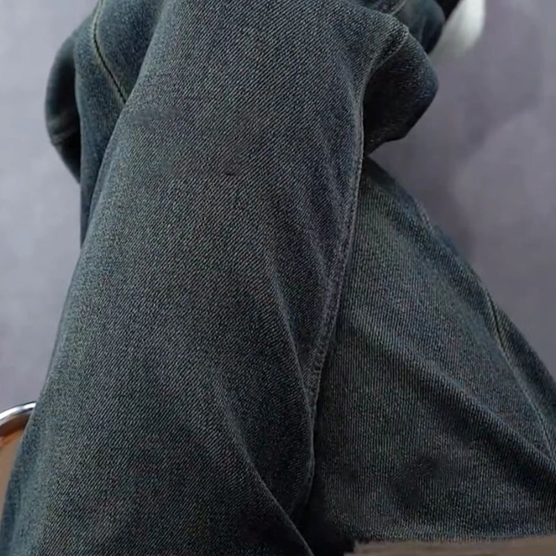 Vielseitige, locker geschnittene Straight-Jeans für Damen