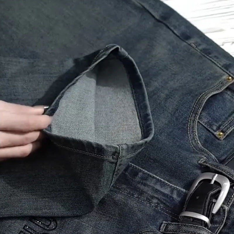 Vielseitige, locker geschnittene Straight-Jeans für Damen