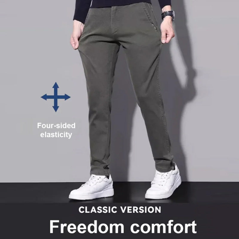 Herren-Freizeithose mit elastischem Bund
