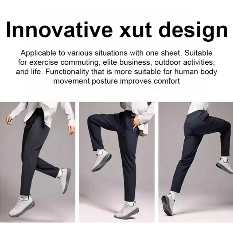 Herren-Freizeithose mit elastischem Bund