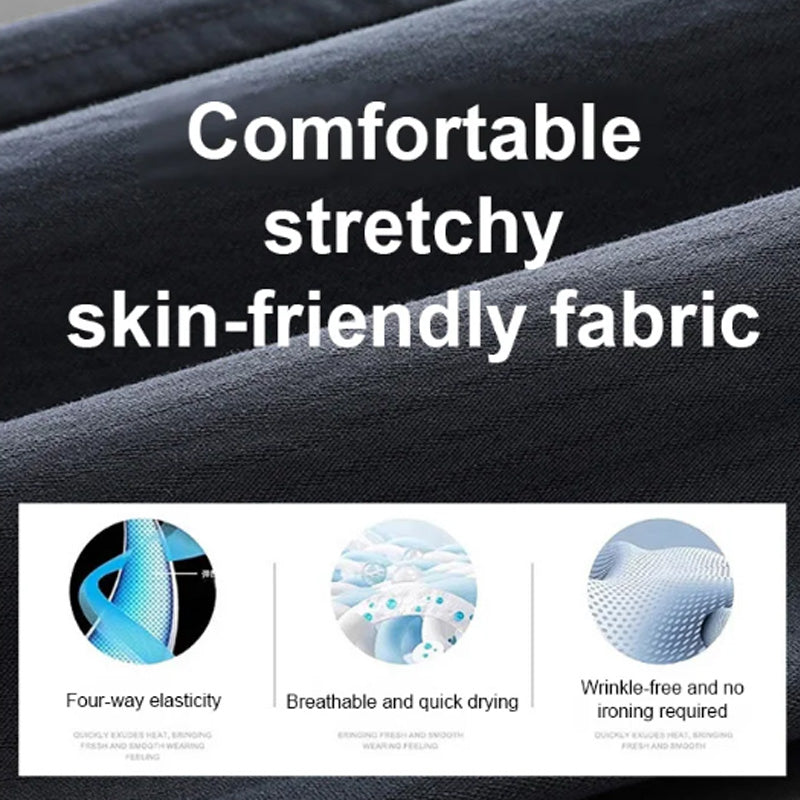 Herren-Freizeithose mit elastischem Bund