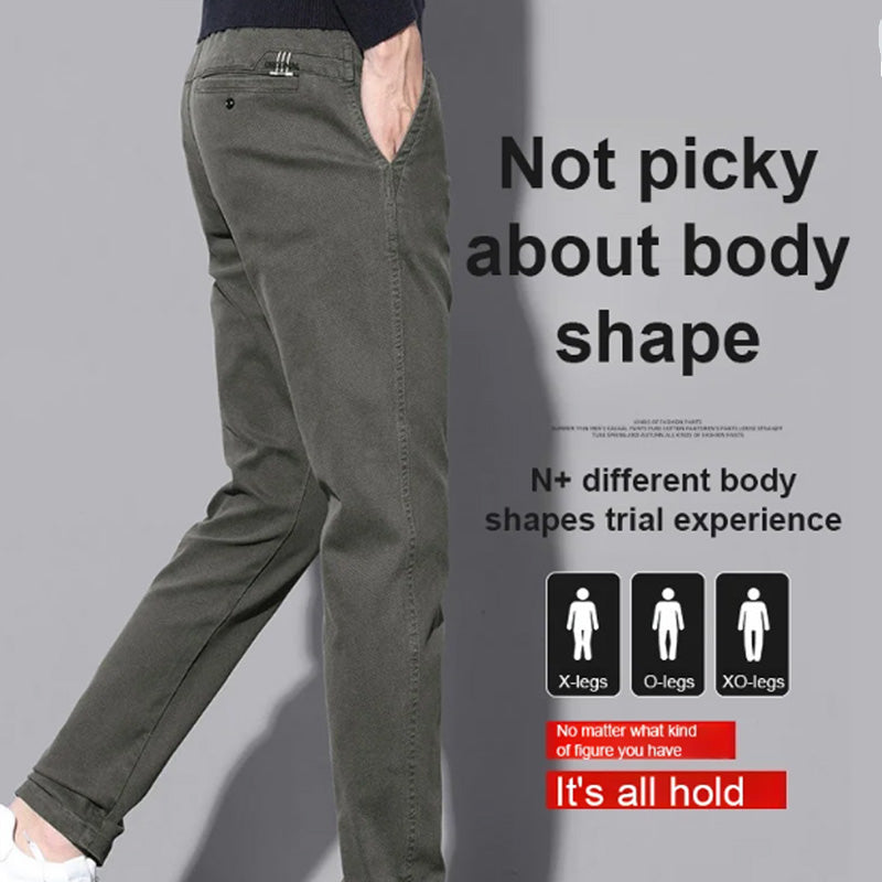 Herren-Freizeithose mit elastischem Bund