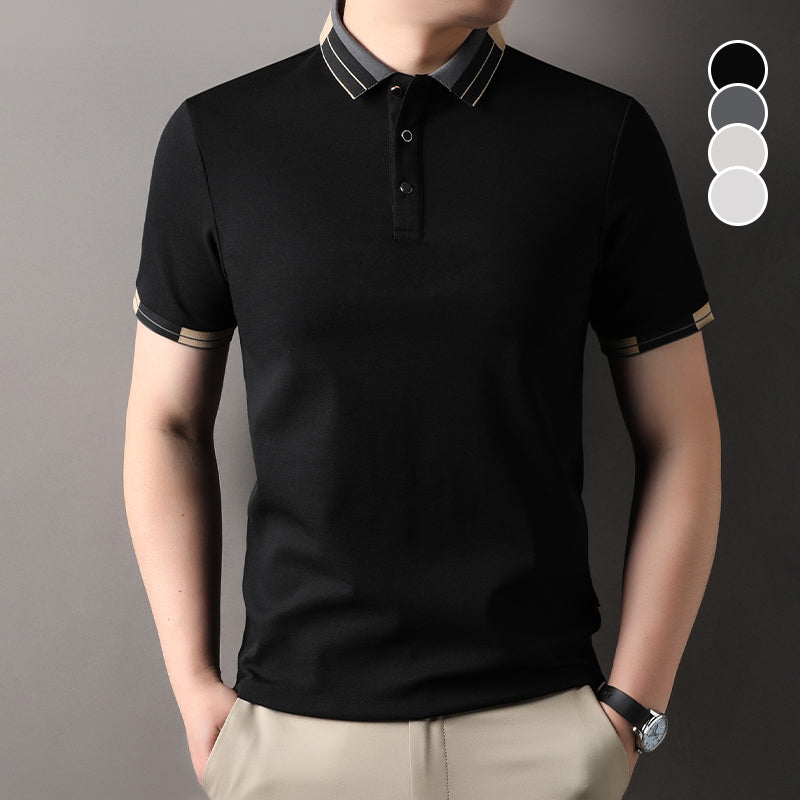 🔥Hot Sale – 54 % Rabatt🔥Leichtes kurzärmeliges Herrenhemd mit Kragen👔