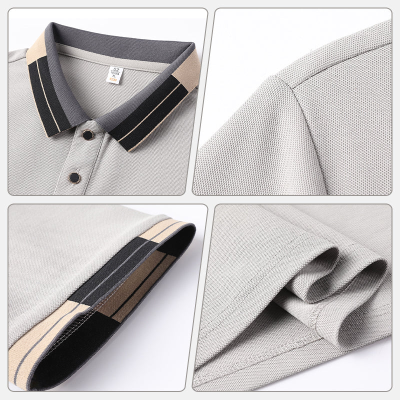 🔥Hot Sale – 54 % Rabatt🔥Leichtes kurzärmeliges Herrenhemd mit Kragen👔