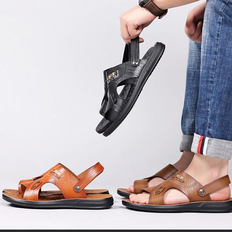 🔥 Nur für kurze Zeit 🔥 50 % RABATT auf rutschfeste 2-in-1-Herrensandalen mit offener Spitze
