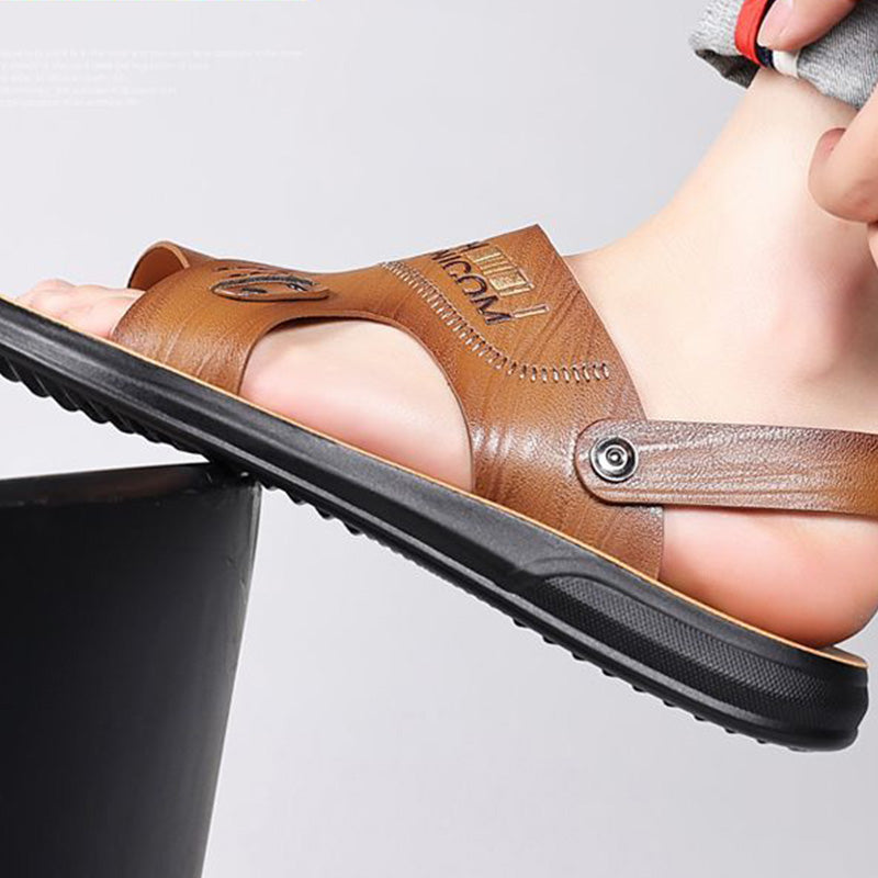 🔥 Nur für kurze Zeit 🔥 50 % RABATT auf rutschfeste 2-in-1-Herrensandalen mit offener Spitze