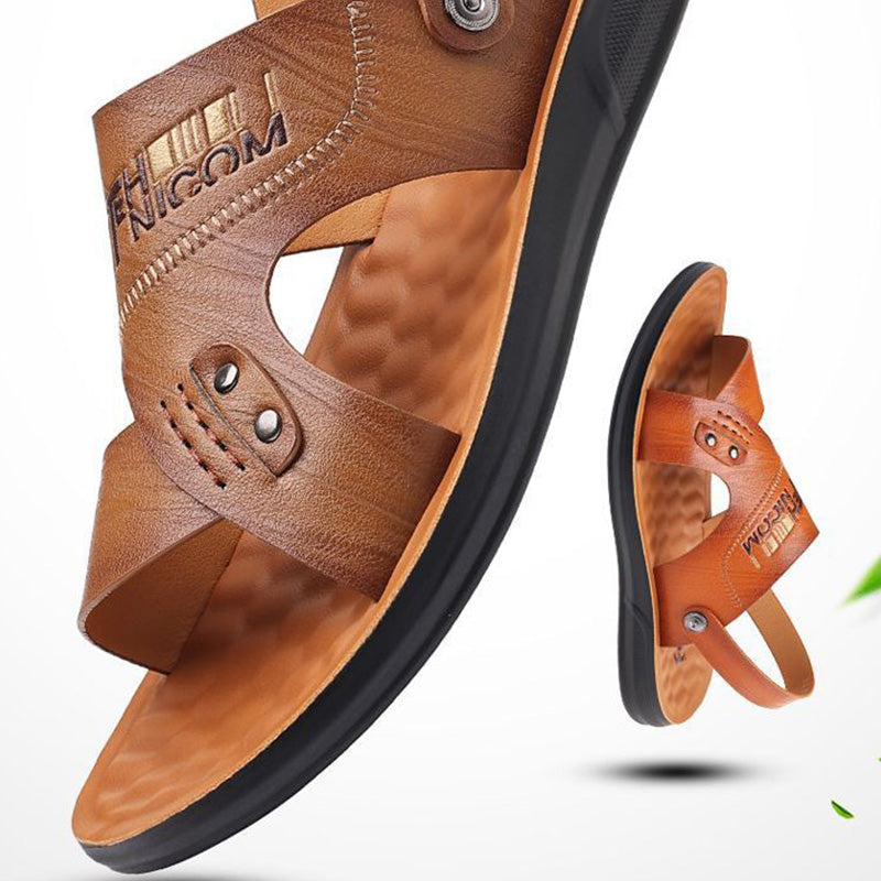 🔥 Nur für kurze Zeit 🔥 50 % RABATT auf rutschfeste 2-in-1-Herrensandalen mit offener Spitze
