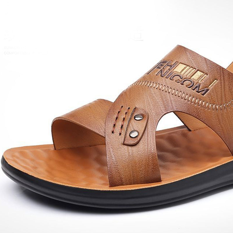 🔥 Nur für kurze Zeit 🔥 50 % RABATT auf rutschfeste 2-in-1-Herrensandalen mit offener Spitze