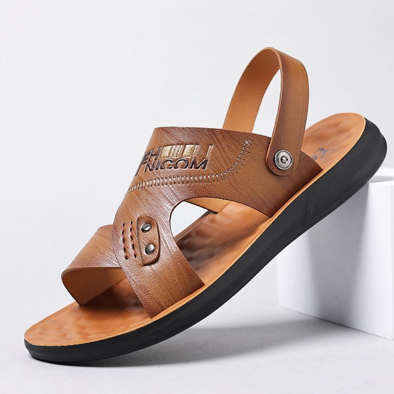 🔥 Nur für kurze Zeit 🔥 50 % RABATT auf rutschfeste 2-in-1-Herrensandalen mit offener Spitze