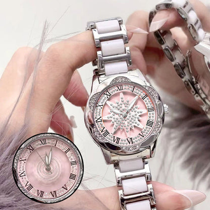 🔥Limited Time Offer 50% OFF🔥Women's Rhinestone Quartz Watch