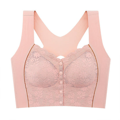 Women's Comfortable Wireless Front-Closure Bra