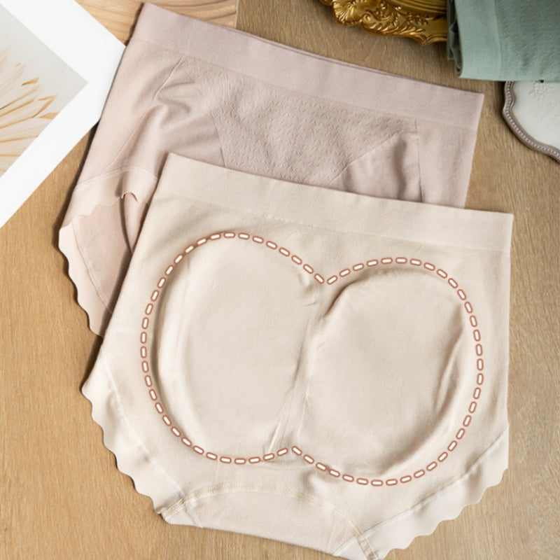 Bequemer, atmungsaktiver, nahtloser Slip mit Po-Lifting-Effekt für Damen