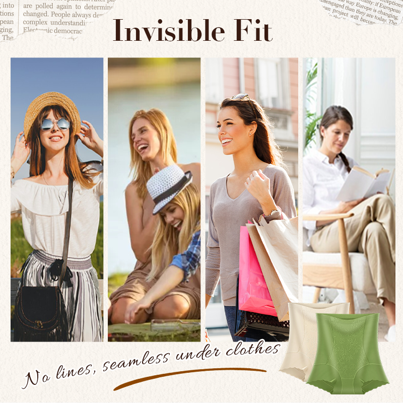 Nahtlose Shapewear für Damen mit Bauch-weg-Effekt und Po-Push-up