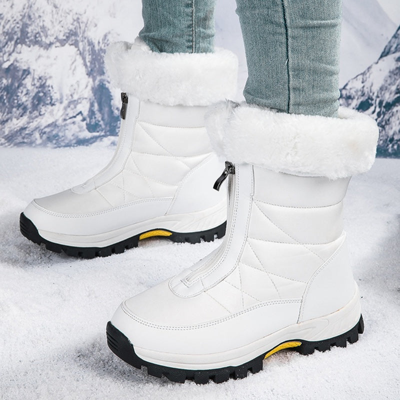 ⏳Zeitlich begrenzt 50% Rabatt⏰Rutschfeste warme Damen-Winterstiefel mit Reißverschluss👢
