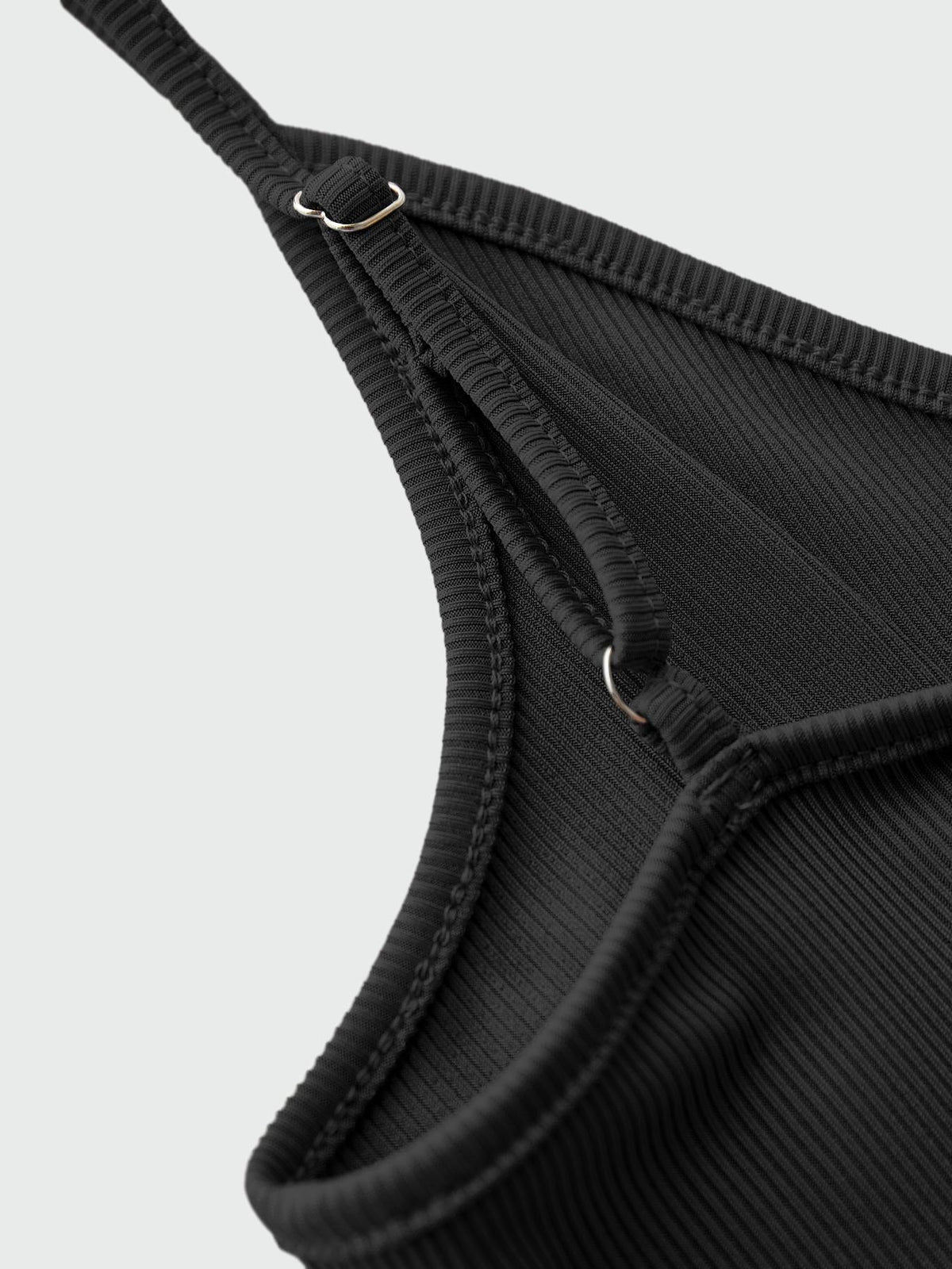 Zweiteiliges Set für Damen: Spitzenoberteil und Jumpsuit mit Taschen