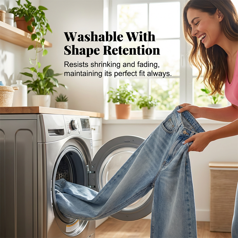 ✨ JETZT 50% RABATT! 👖 Damen Jeans mit hoher Taille und geradem Bein – verlängert das Bein & perfekte Passform! 🤎
